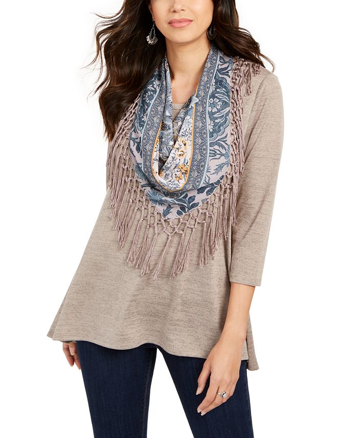Macy's clearance bohemian tops