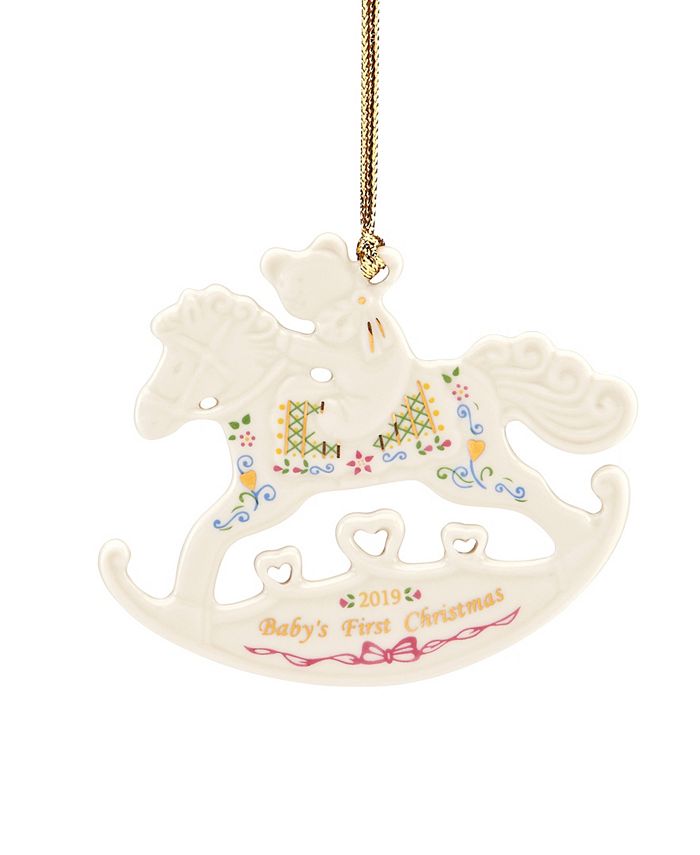 2019 baby's first christmas ornament best sale