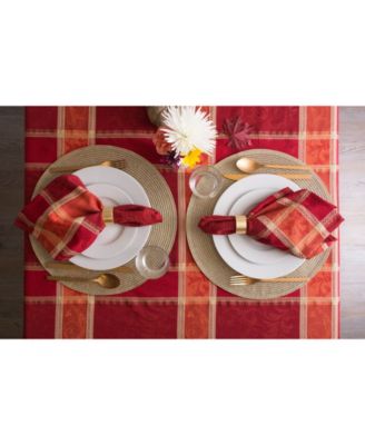 Harvest Wheat Jacquard Tablecloth