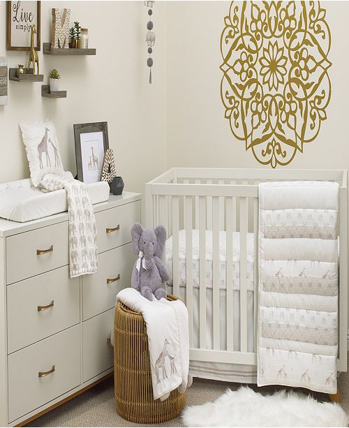 Nojo Patchwork Safari 4 Piece Crib Bedding Set Reviews