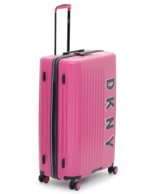 dkny luggage pink