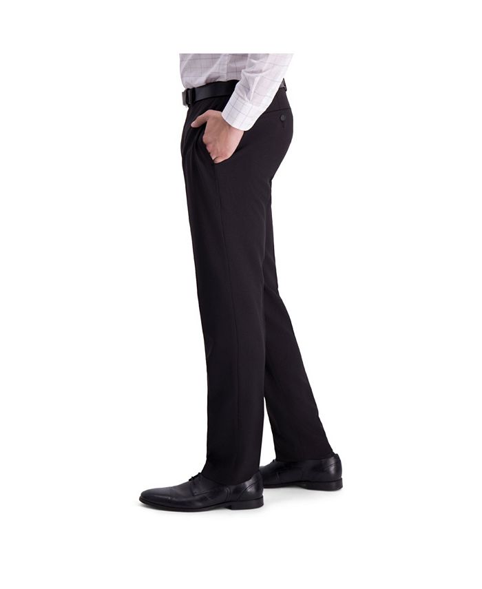 Louis Raphael Comfort Stretch Stria Slim Fit Flat Front Dress Pant - Macy's