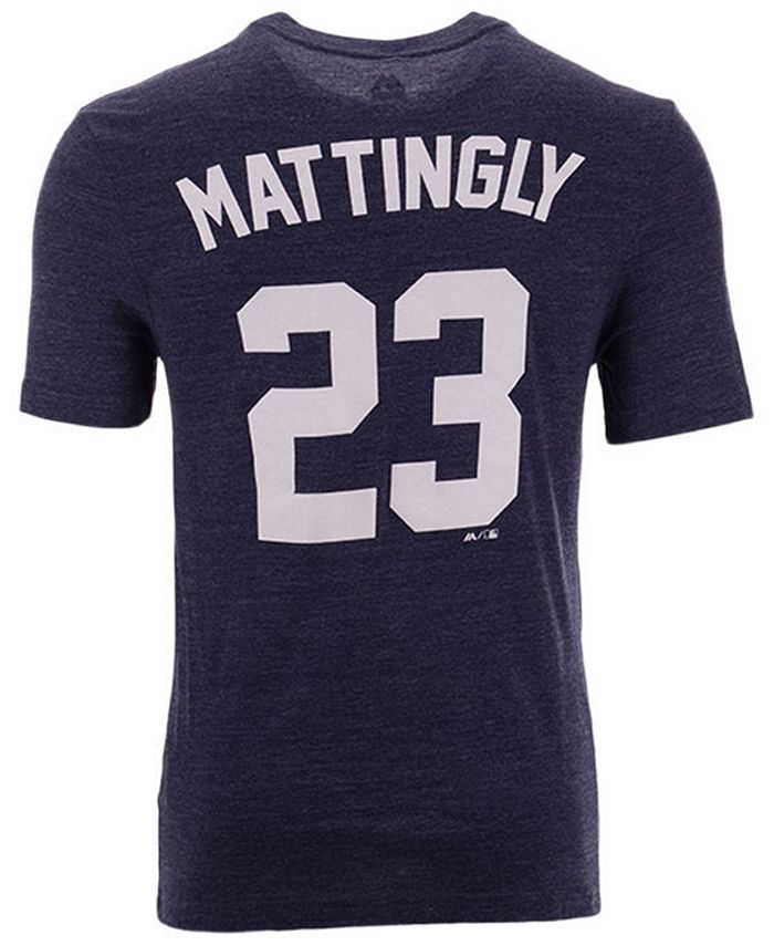 Majestic Men's Don Mattingly New York Yankees Classic Coop Player T-Shirt -  Macy's