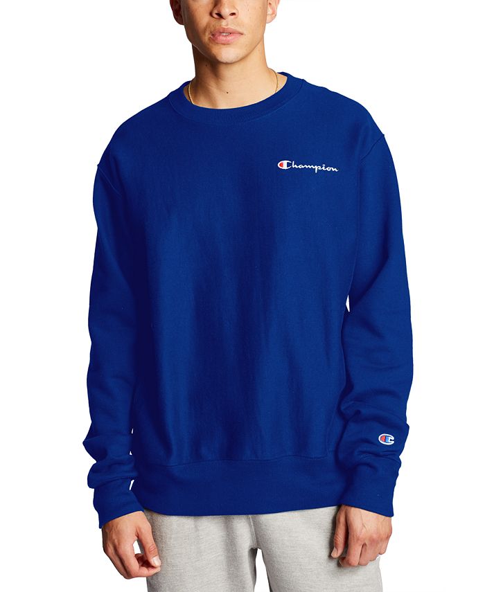 Champion Men's C-Life Reverse Weave Logo Sweatshirt - Macy's