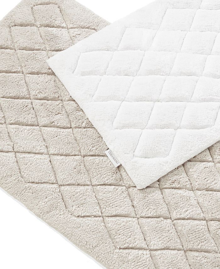 Vera Wang Marquis Diamond Bath Rug Set Macy's