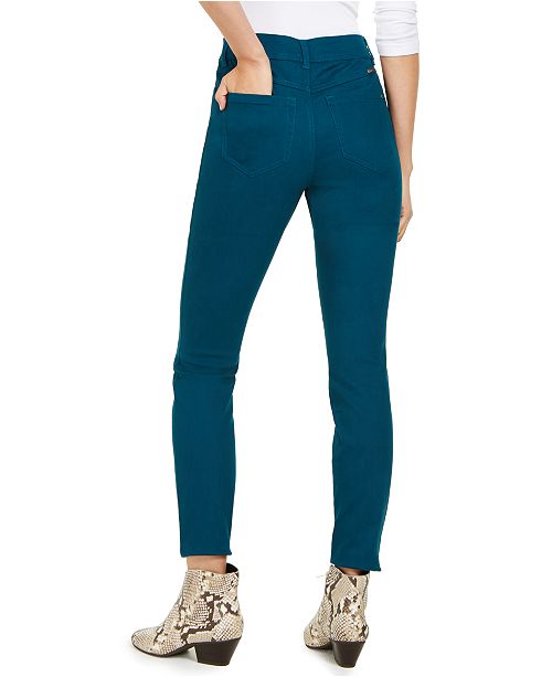 INC International Concepts Women's Incessentials Skinny Jeans Black Size 0