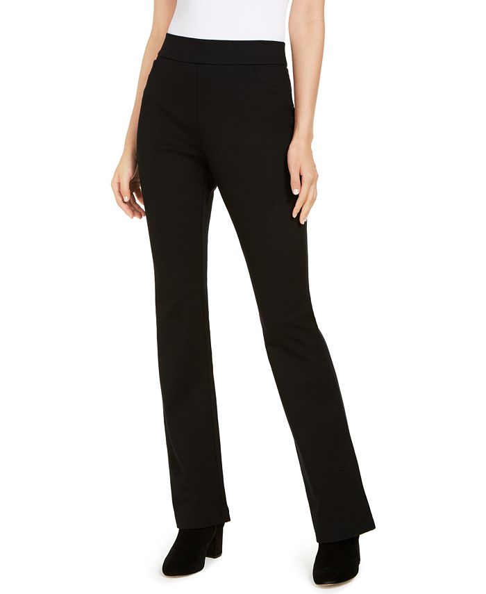INC International Concepts INC Pull-On Ponté-Knit Bootcut Pants, Created  for Macy's - Macy's