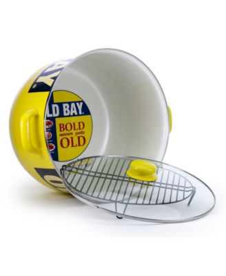 Old Bay Enamelware Collection 18 Quart Stock Pot