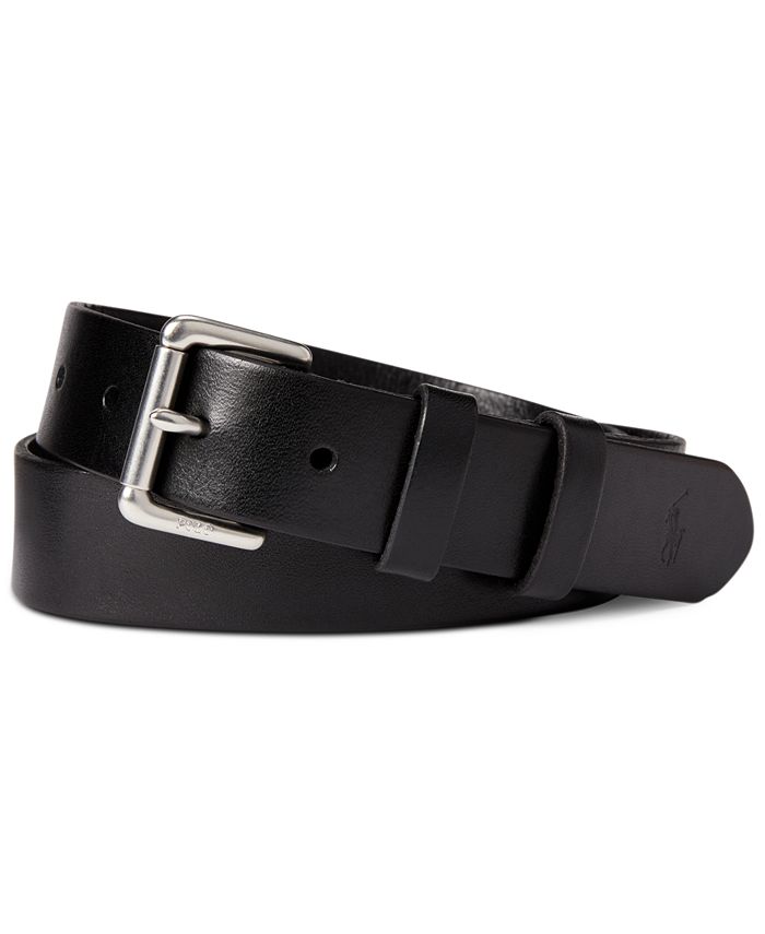 Polo Ralph Lauren Men's Leather Belt - Macy's