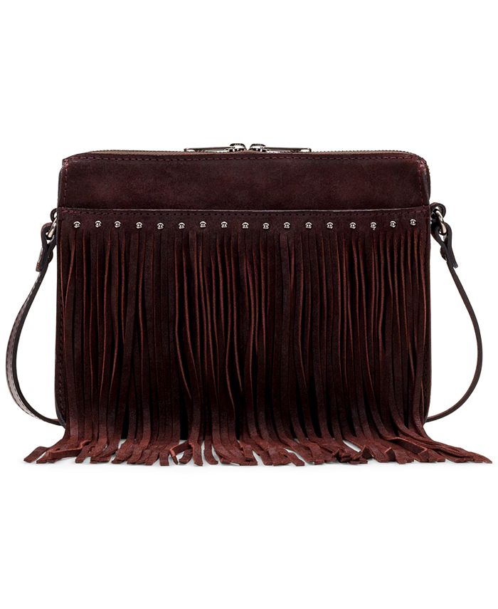 Patricia Nash Burnished Suede Nazaire Top Zip Crossbody Macy s