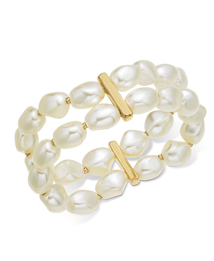 Charter club cheap pearl bracelet
