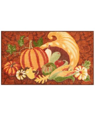Nourison - Cornucopia Pumpkin 18" x 30" Accent Rug
