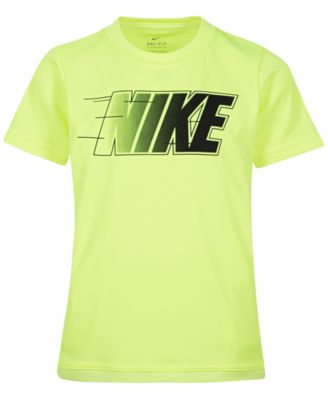 boys green nike shirt