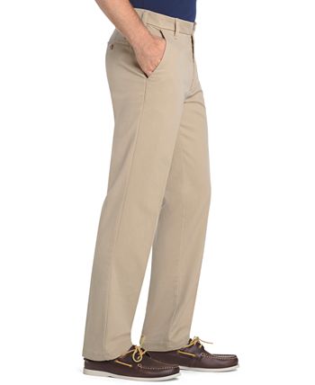 IZOD Men's Straight-Fit Performance Chino Pants & Reviews - Pants - Men ...