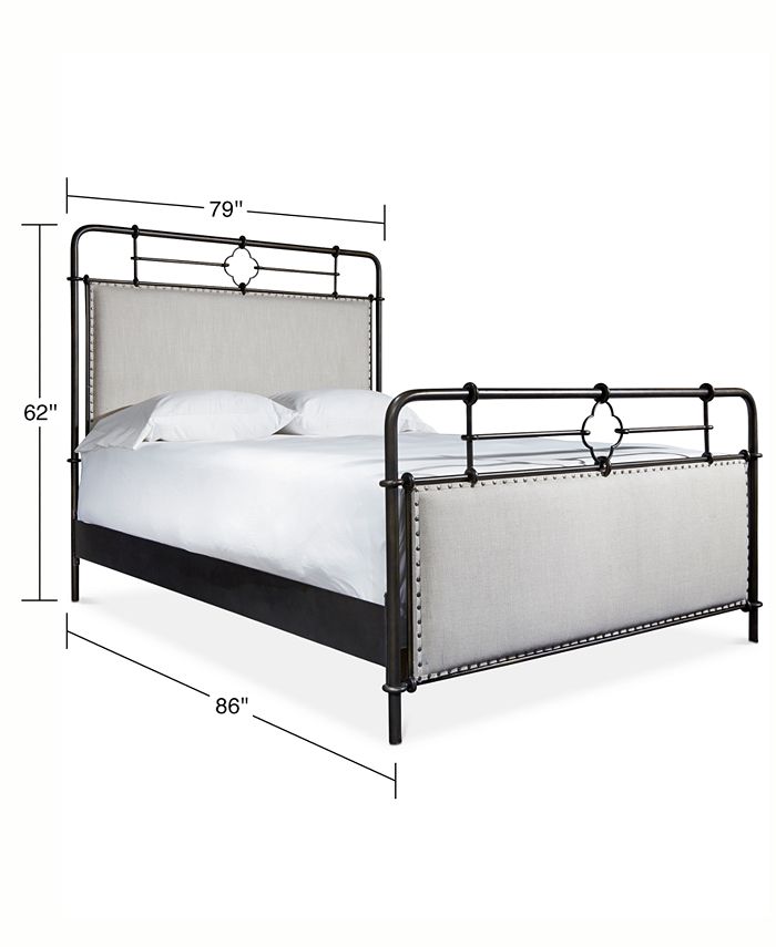 Furniture - Portos Metal King Bed
