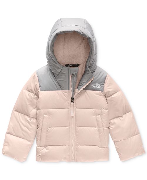 The North Face Toddler Girls Moondoggy Hooded Down Jacket