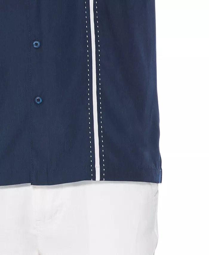 Men's Big & Tall Stripe Short Sleeve Shirt - thumbnail 5