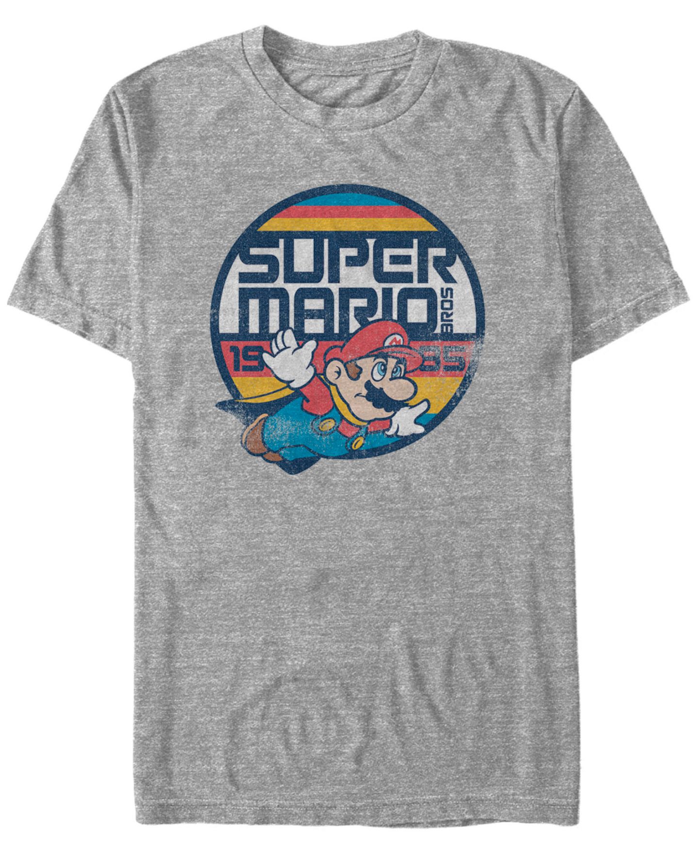 Мужская футболка Fifth Sun Nintendo Super Mario Flying Mario Short Sleeve, цвет: Athletic H — фото 1