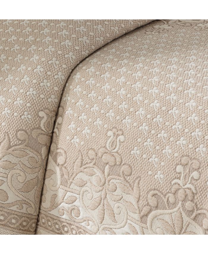 Williamsburg Basset Matelasse Queen Bedspread Macy's