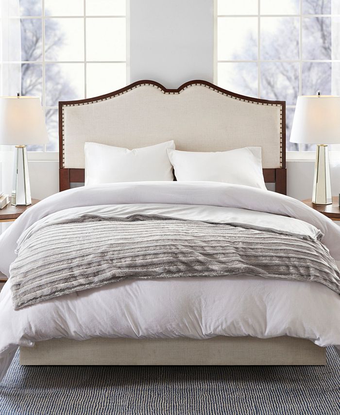 Beautyrest CLOSEOUT! Duke FauxFur Weighted Blanket, 12lbs Macy's