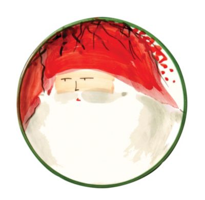 Old St. Nick Assorted Canape Plates - Set of 4