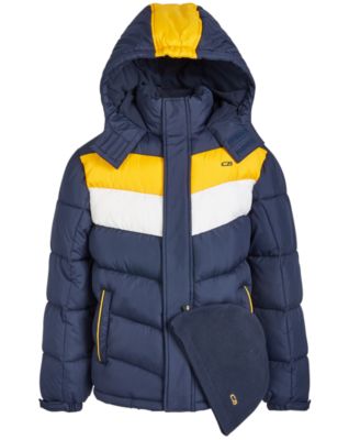 cb sports hooded puffer coat