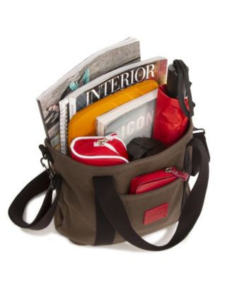 Small Waxed Nylon Ergo Tote