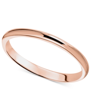 image of 14k Gold 2mm Wedding Band