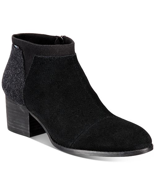 Toms Women S Loren Booties Reviews Boots Booties Shoes