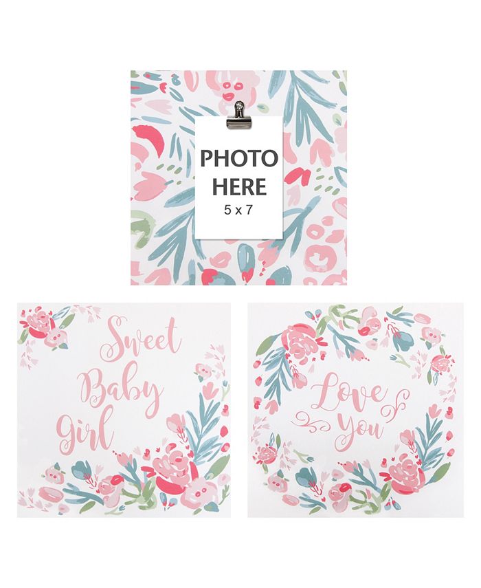 Trend Lab Painterly Floral Wall Art 3 Pack Macy s