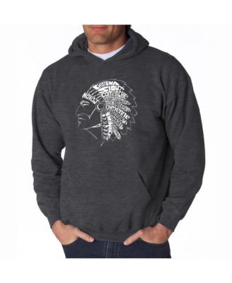 Men's Word Art Hooded Sweatshirt 