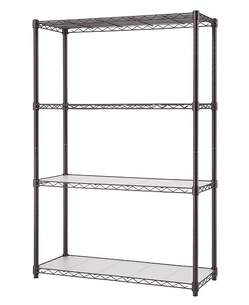 TRINITY NSF 4Tier Indoor Wire Shelving Rack & Reviews Cleaning