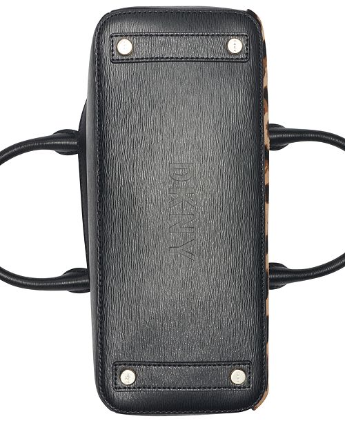 DKNY Paige Medium Leopard Satchel, Created for Macy's & Reviews