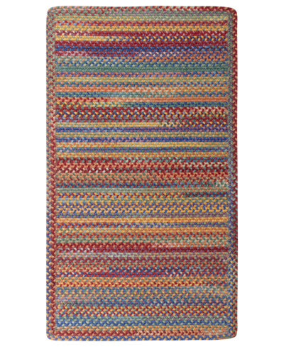 Capel Rugs, American Legacy Rectangle Braid 0210-950 Primary Multi