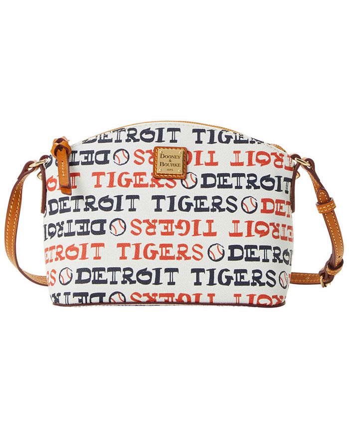 Dooney & Bourke MLB Detroit Tigers Top Zip Crossbody Shoulder Bag