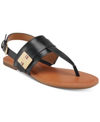 macy's tommy hilfiger flip flops