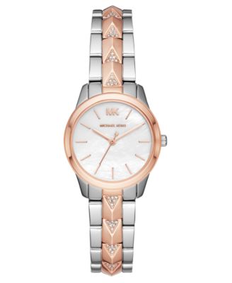 michael kors women's runway watch