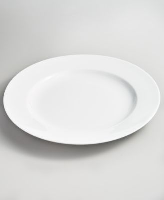 Martha Stewart Collection - Whiteware Rim Dinner Plate
