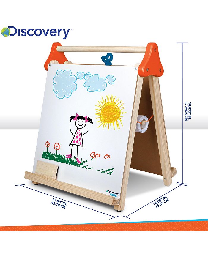 Discovery Kids Toy Wood Easel Tabletop STEM & Reviews All Toys Macy's