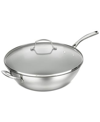 frying pan and lid