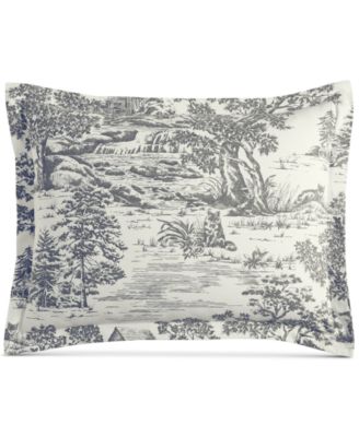 Martha Stewart Collection Fox Toile Flannel Bedding Collection