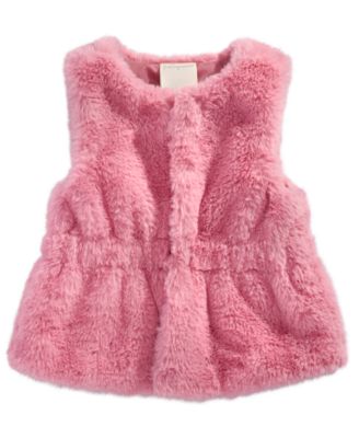 Baby Girl Faux Fur Vest
