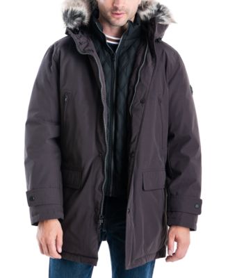 michael kors parka macys
