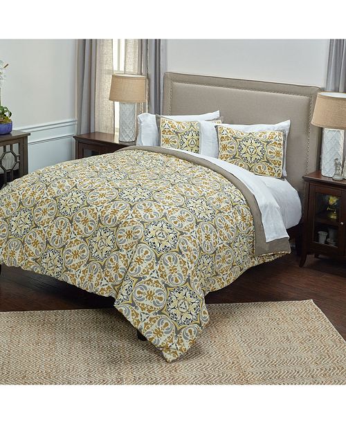 Riztex Usa Tradewinds Queen 3 Piece Comforter Set Reviews Bed In A Bag Bed Bath Macy S