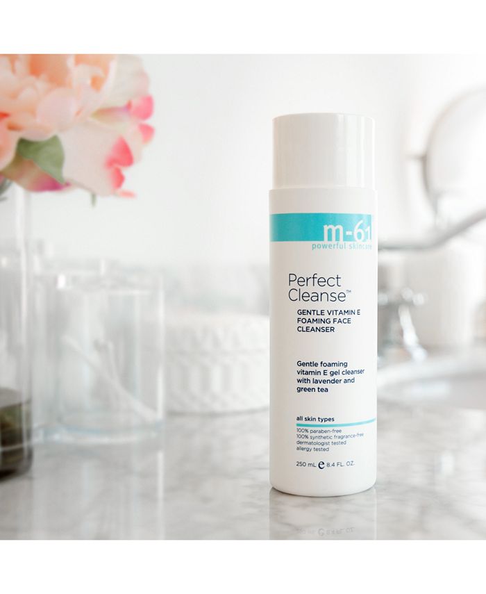 m-61 by Bluemercury - Perfect Cleanse Gentle Vitamin E Foaming Face Cleanser, 8.4 oz