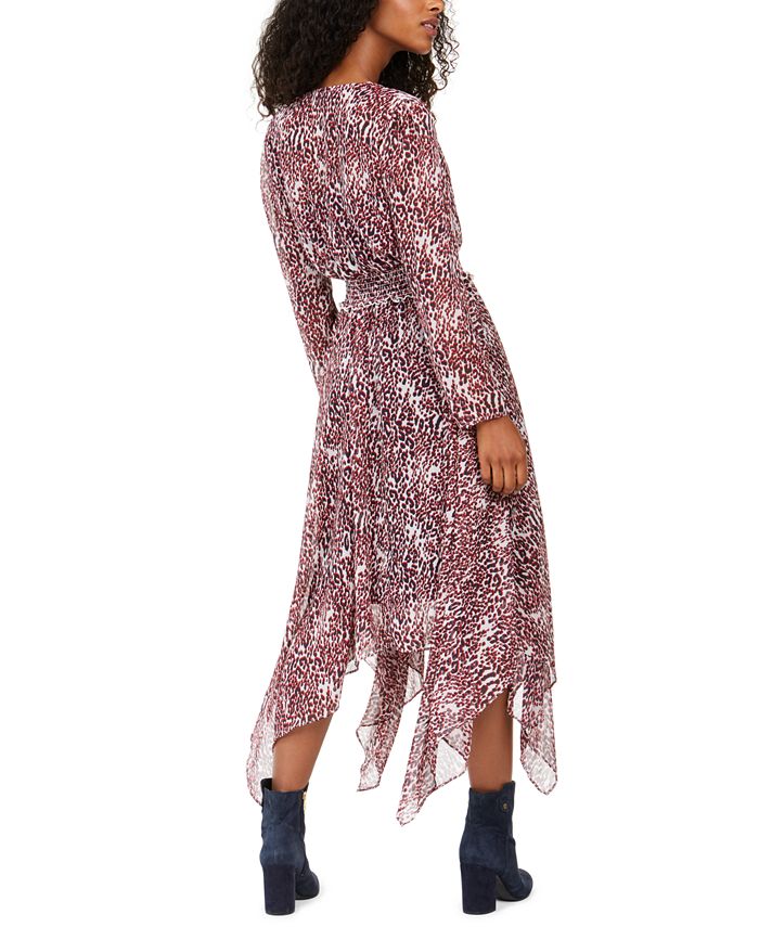 Tommy Hilfiger FauxWrap Smocked Peasant Dress, Created for Macy's Macy's