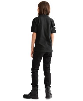  Big Boys Big Pony Cotton Mesh Short Sleeve Polo