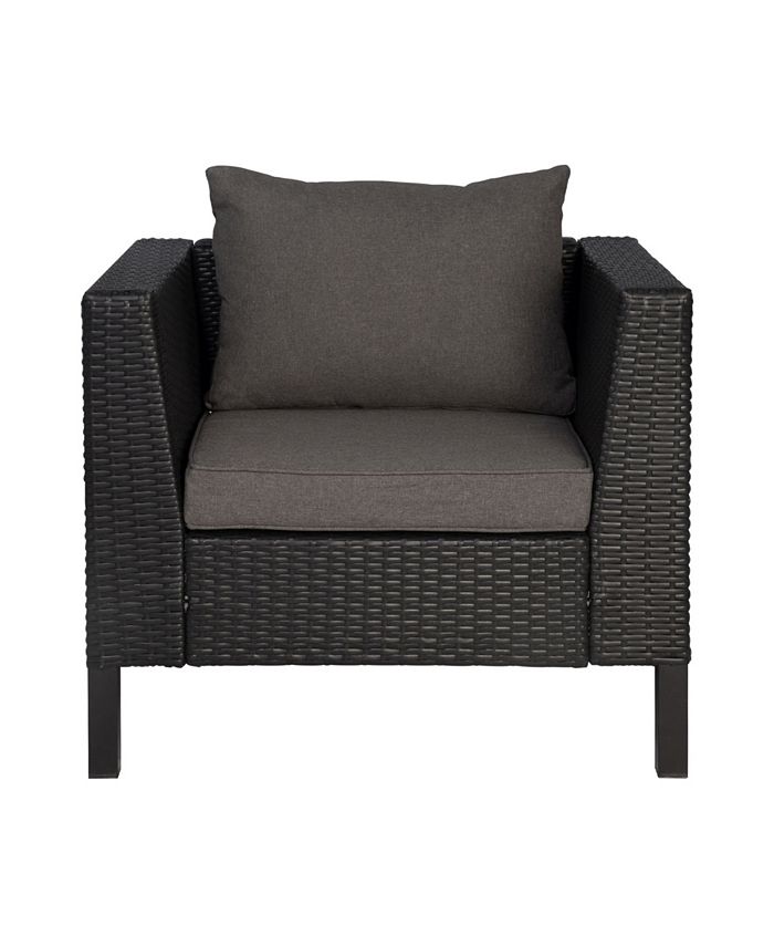 Westin Furniture 4Piece Modern Contemporary Sofa Set with Cushions Macy's