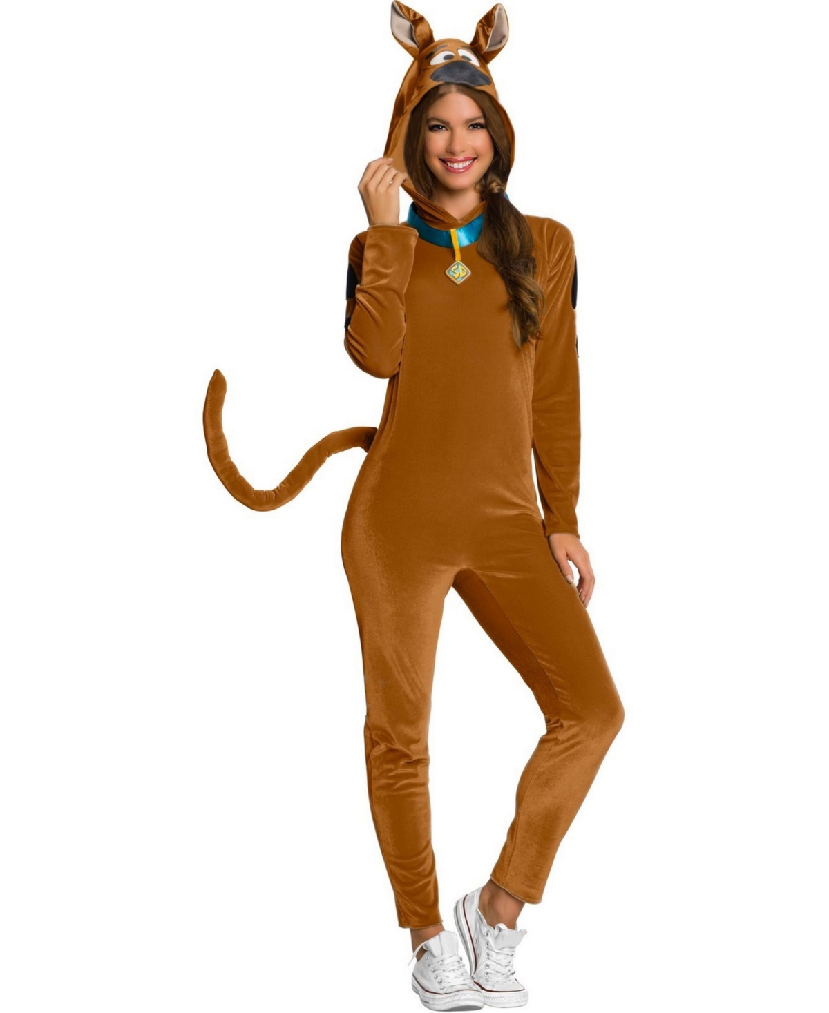 Women's Scooby Doo Adult Costume - Brown