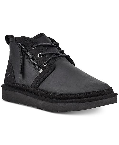 Ugg Men S Neumel Luxe Classic Zip Casual Boots Reviews All